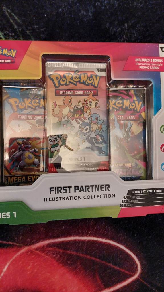 First Partner Illustration Pokemon Box Sealed Mint Condition 