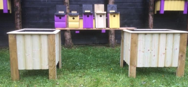 Wooden Bird boxes 
