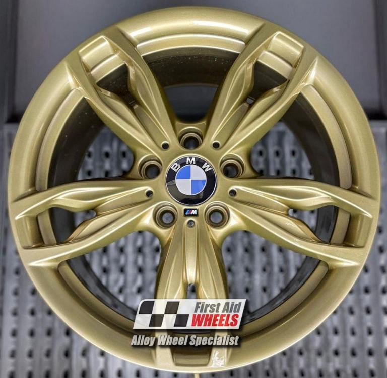 R267GL Swap BMW M135i M140i M235i M240i 4x 18'' GENUINE STYLE 436M GOLD ALLOY WHEELS
