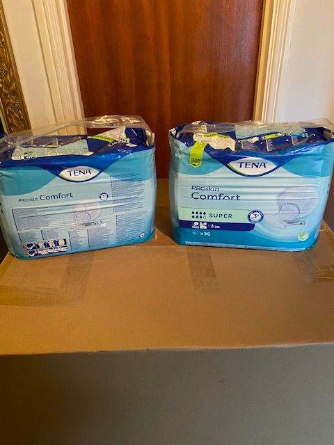 Tena - Proskin Comfort Super Pads - 2 x 36 Packs (Total 72)