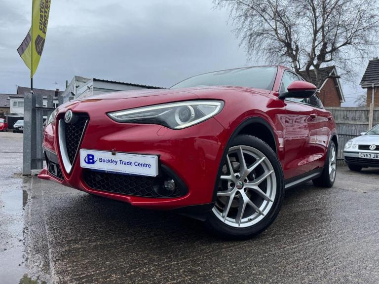 ALFA ROMEO STELVIO 2.2 TD Milano Edizione Auto Q4 AWD Euro 6 (s/s) 5dr Red Auto