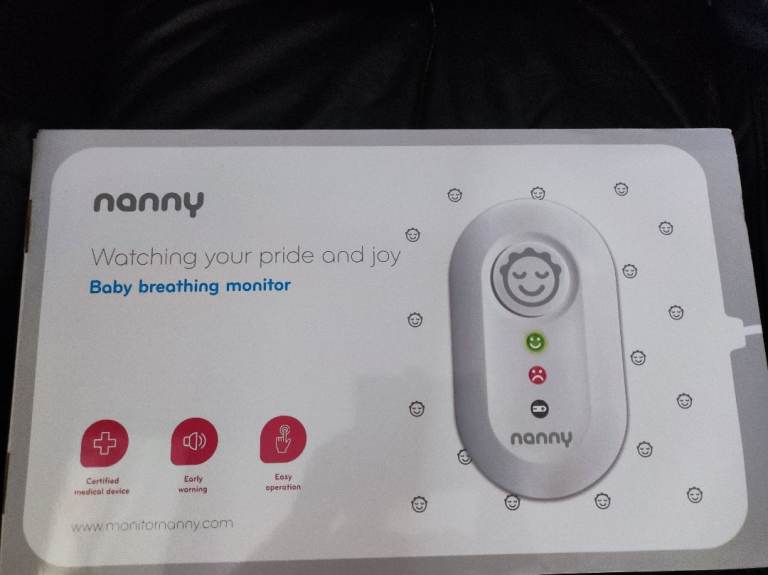 Nanny Baby Breathing Monitor – Brand New