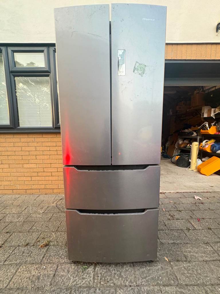 Large Silver Fridge Freezer – Fair Condition