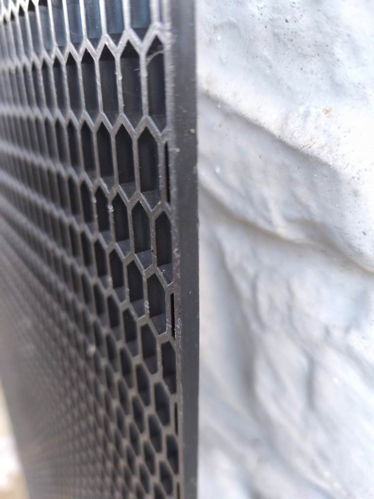 Car racing honeycomb mesh spoiler bumper vent plastic grill