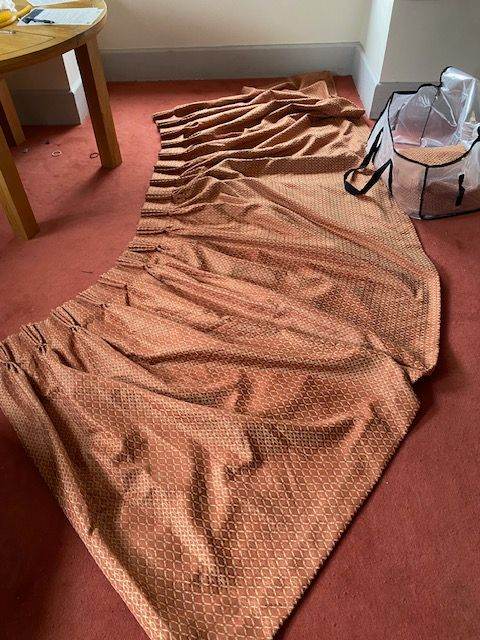 large bay curtains
