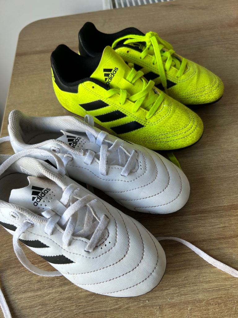 Boys Adidas football boots