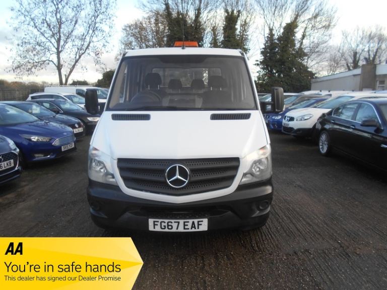 Mercedes Sprinter 2017 314CDI CREW-CAB TIPPER NO VAT EURO 6