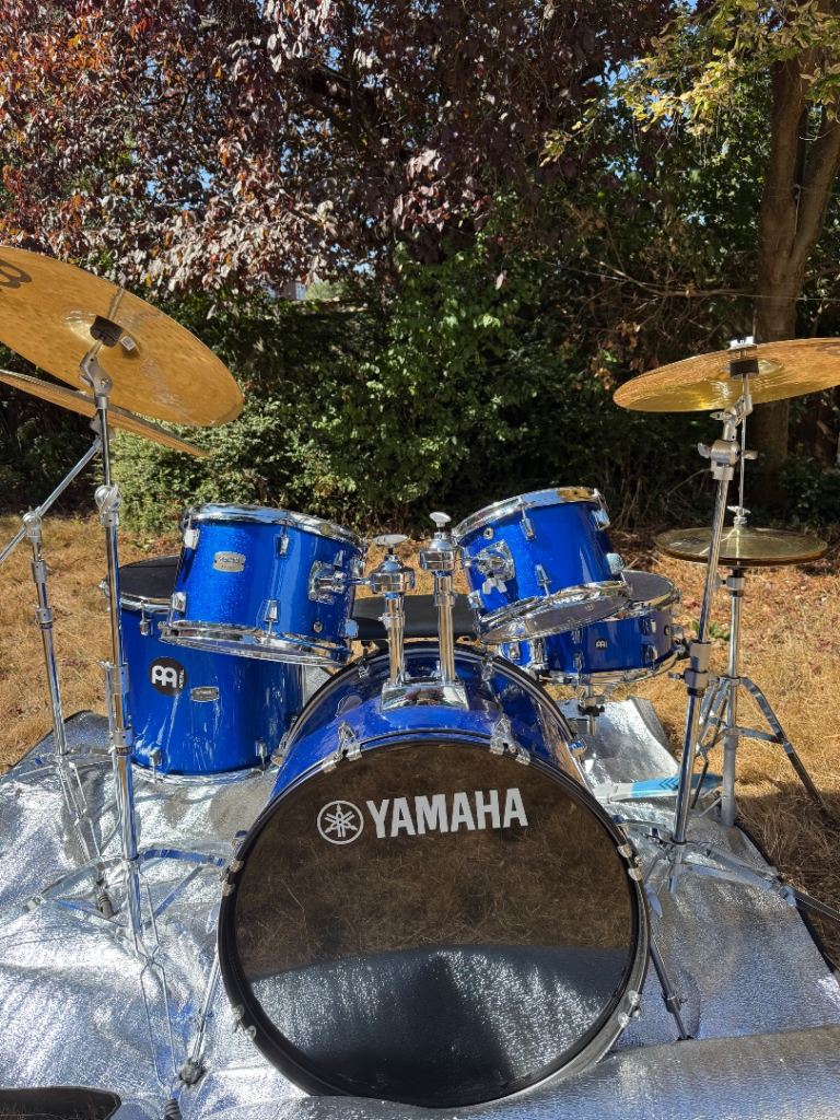 A Yamaha RYDEEN 5-piece drum set 🥁 - almost brand new