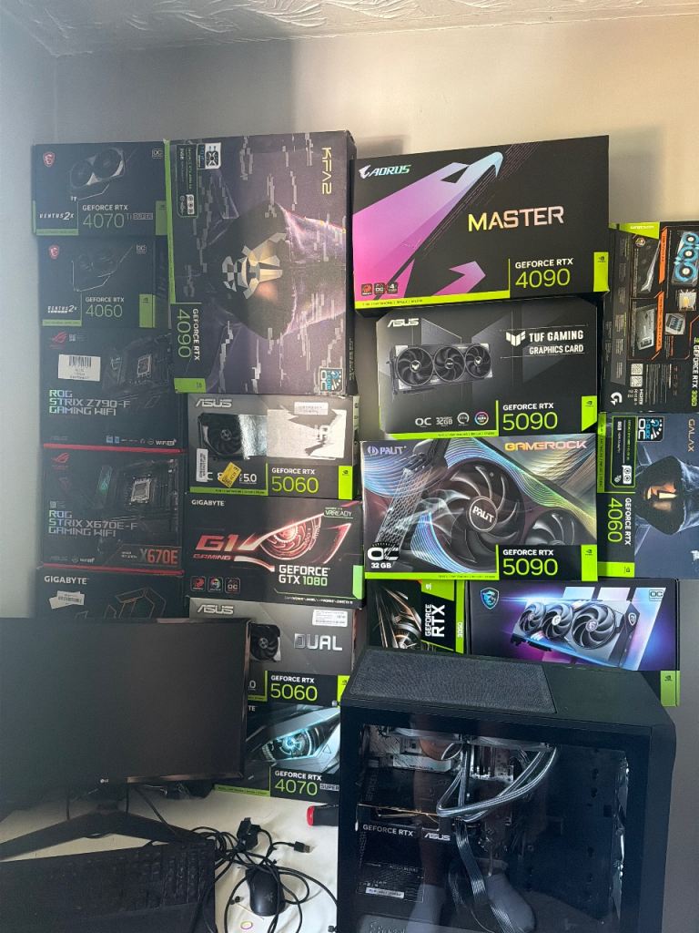 BUYING RTX 4090 / 5090 GTAPHICS CARDS AND COMPUTERS