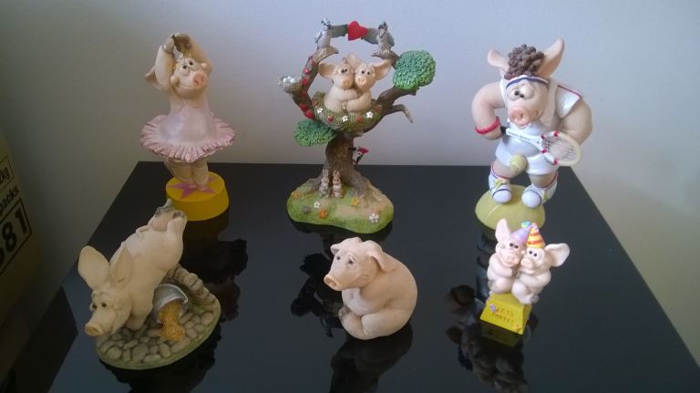 Piggin pigs collection