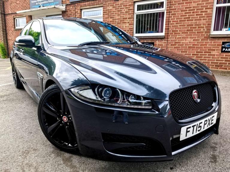 2015 Jaguar XF 2.2 XF R-Sport Black D Auto 4dr- Navigation HDD- Leather Seats- High Spec J Saloon...