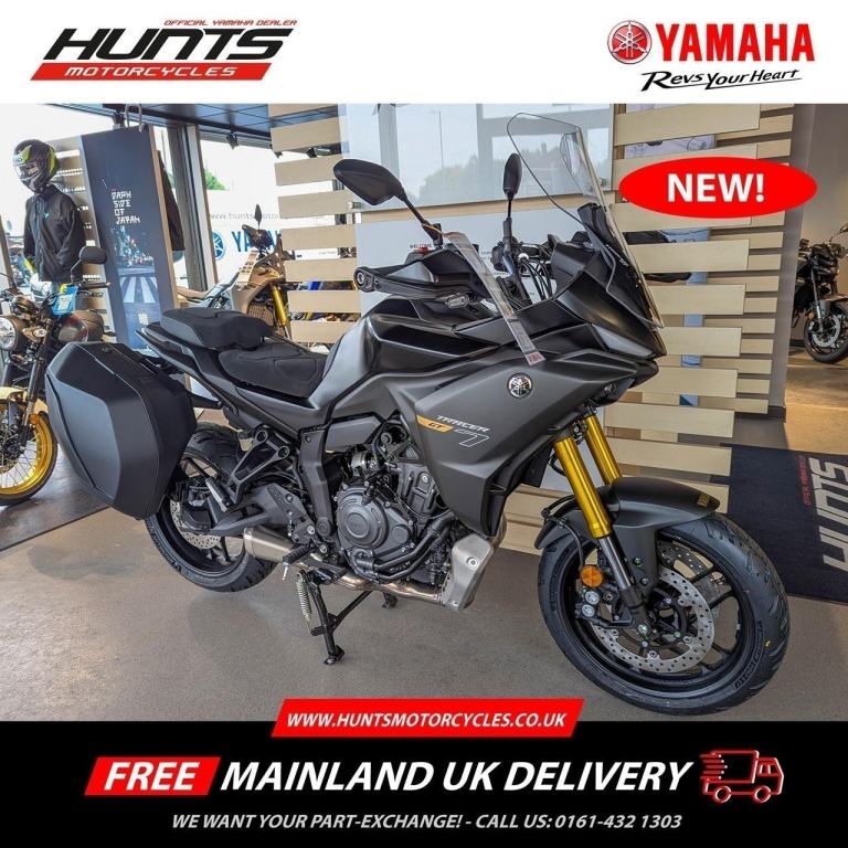 BRAND NEW Yamaha Tracer 7GT. Tech Black. £10,104 On the Road (No Added Fees!)