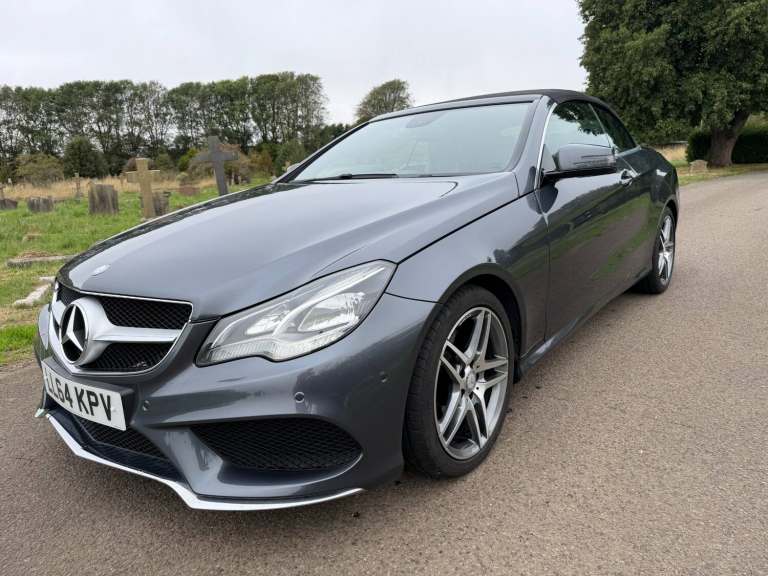 2014 Mercedes-Benz E Class E350 BlueTEC AMG Line 2dr 9G-Tronic CONVERTIBLE Diesel Automatic