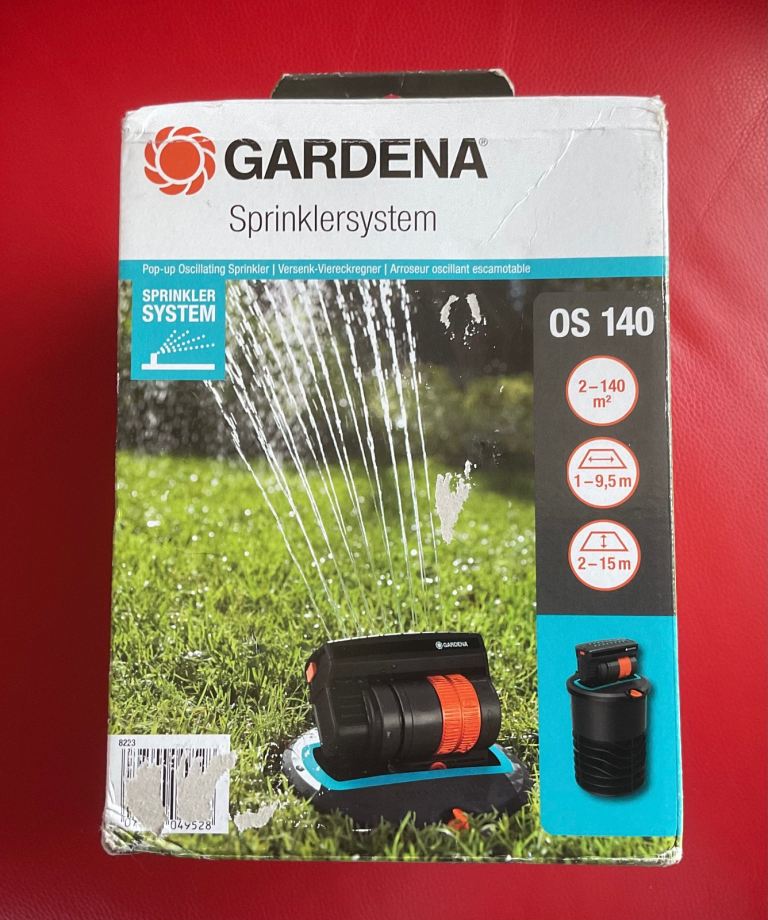 GARDENA GARDEN POP UP SPRINKLER SYSTEM - BRAND NEW BOXED 