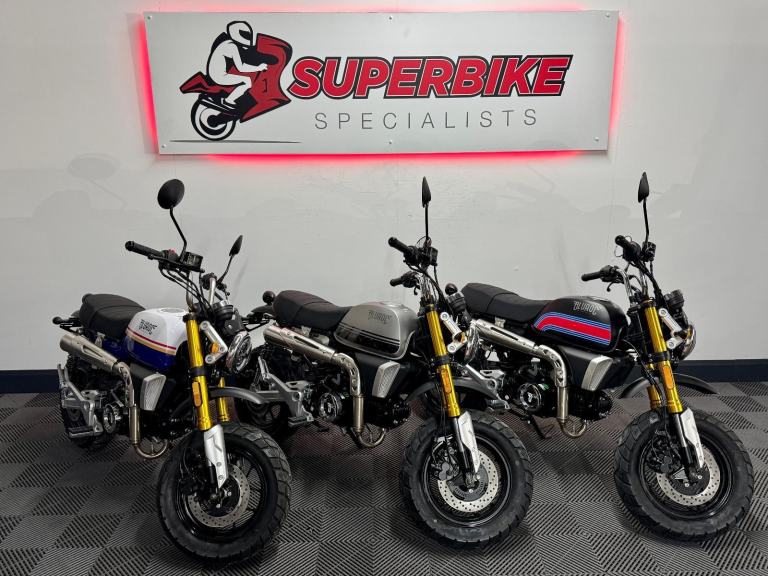New 2026 Bluroc X-Bongo 125 Retro Monkey Bike | ABS | Free Delivery* | £82 OTR