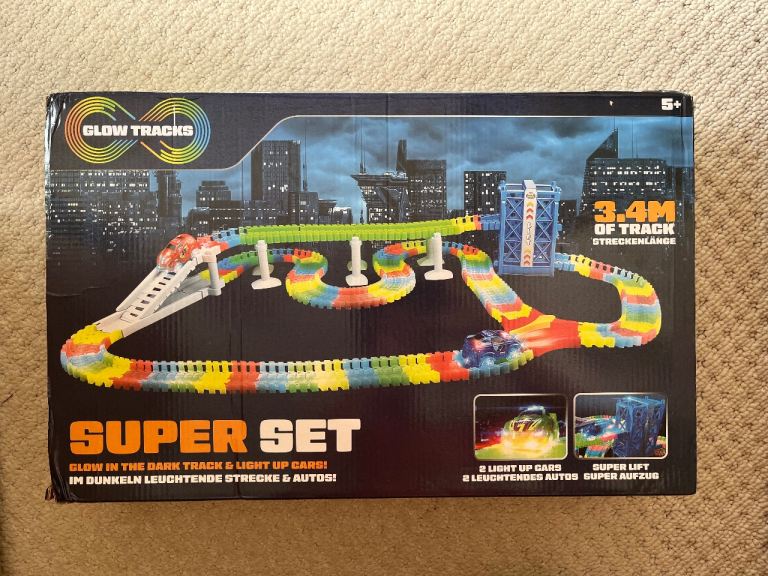 Toy Car Race Track (light up)
