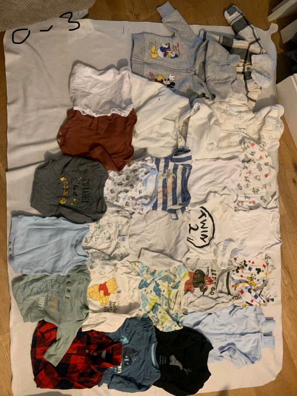 Boys 0-3 months bundle 