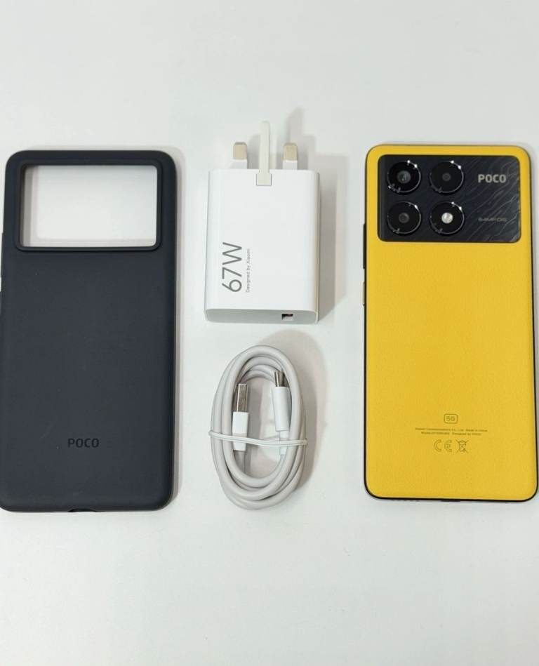 POCO X6 Pro 5G – 12GB RAM / 512GB – Yellow UK version