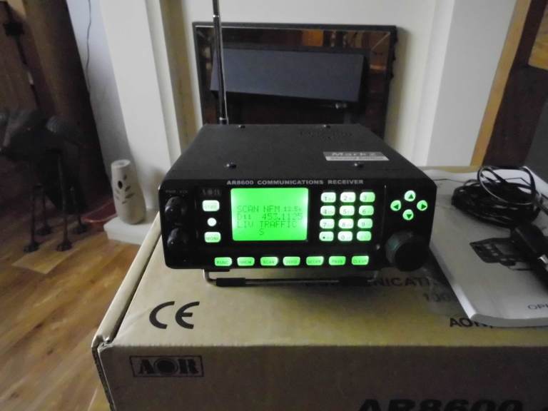 AOR AR8600 Mark2 Radio Scanner/Communications Receiver/Ham Radio in mint condition hardly used 