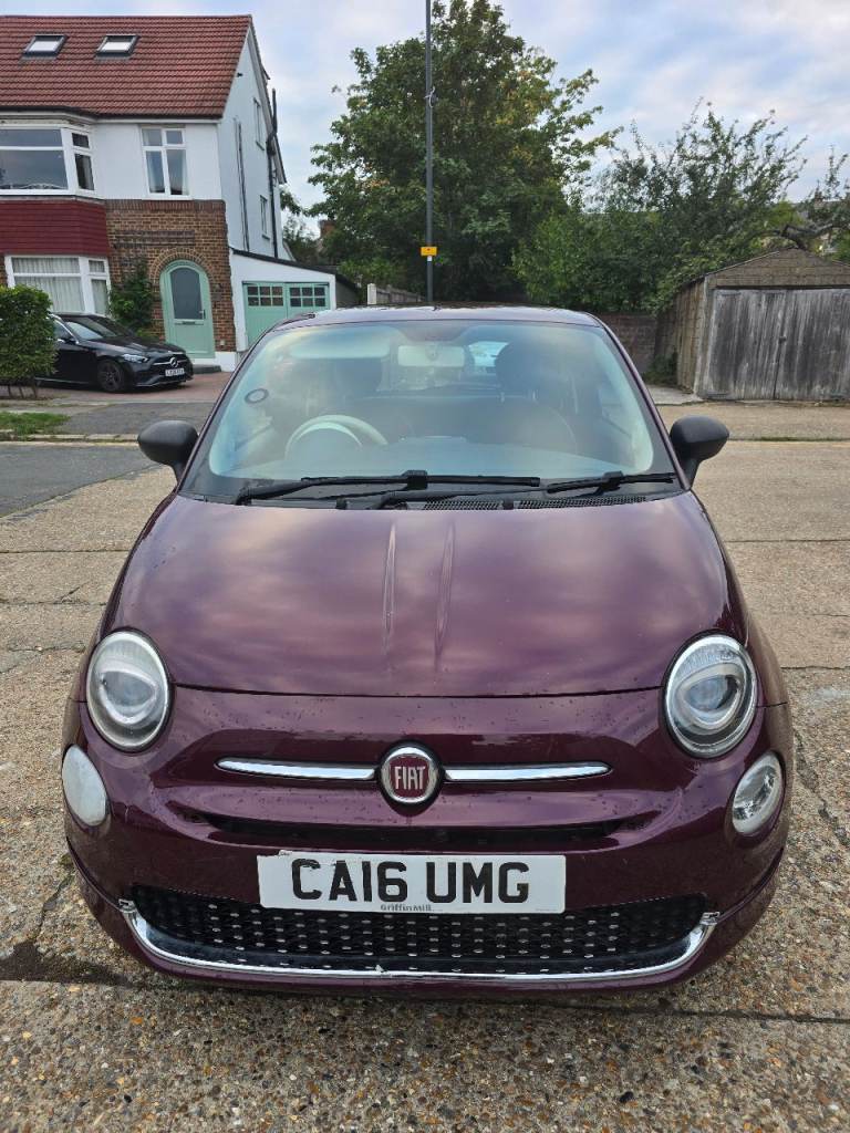 Fiat 500 Pop Hatchback 2016 Manual 1.2 3 doors Petrol £20 Tax 62,430 Miles 