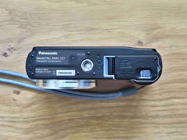 Panasonic Lumix Digital Camera DMC-TZ7 with 12x Optical Zoom | in