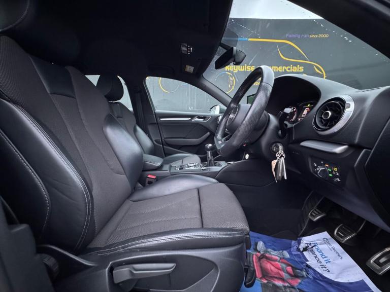 2018 Audi A3 1.5 TFSI S Line 5dr HATCHBACK PETROL Manual