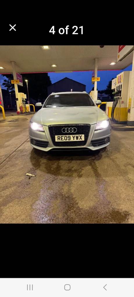 Audi a4 estate petrol 2.0 s-line  2009 