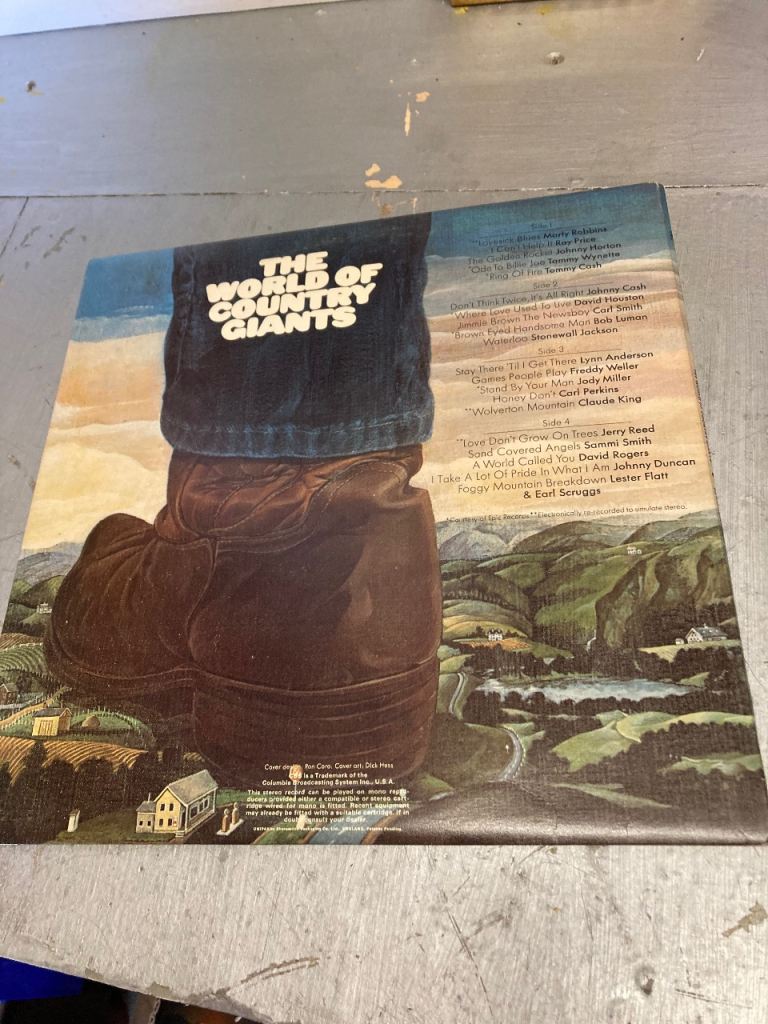 COUNTRY MUSIC ALBUM LP