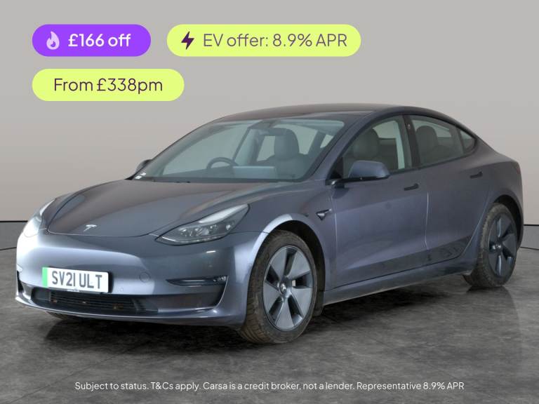 2021 Tesla Model 3 (Dual Motor) Long Range Saloon 4dr Electric Auto 4WDE (346 ps) - PARK ASSIS Sa...
