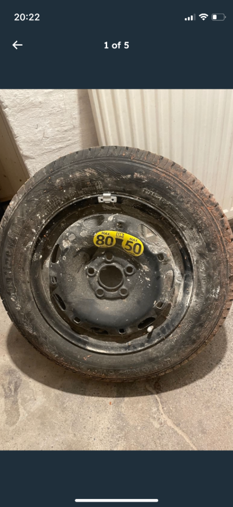 Continental tyre wheel