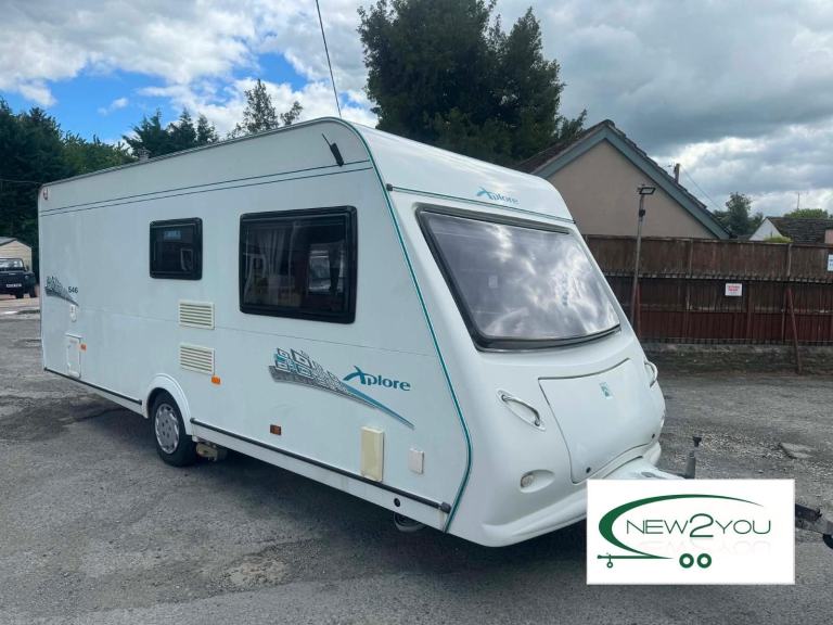 2009 Elddis XPLORE 546 6 Berth FIXED BUNKS Caravan - STOCK H090