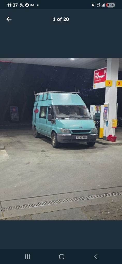 Ford, TRANSIT, Panel Van, 2002, Manual, 2402 (cc)