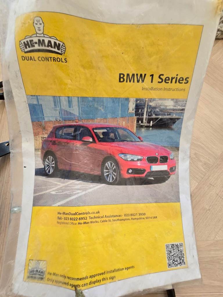 BMW 1 series dual controls