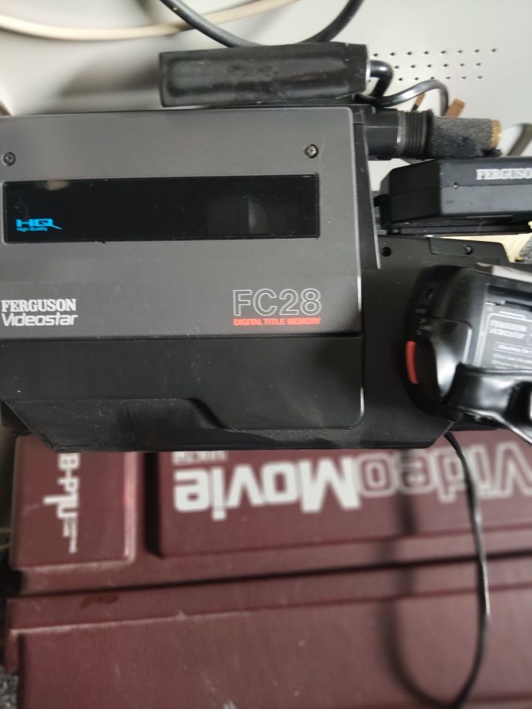Vintage Ferguson Videostar FC28 Camcorder – Good Condition