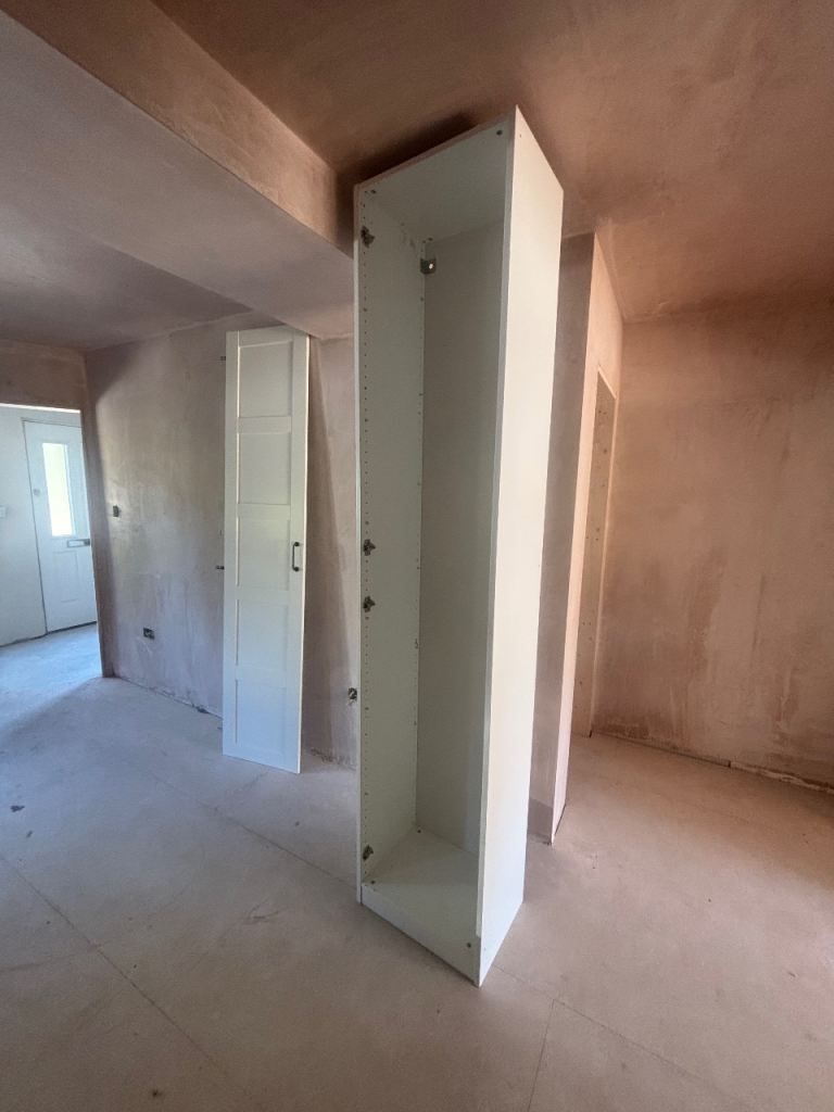 IKEA PAXTall White Wardrobe Unit with Door