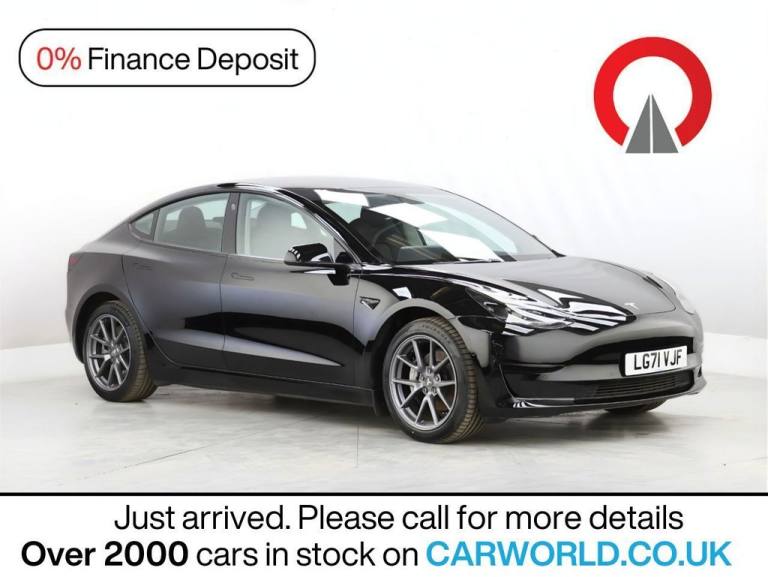 2021 Tesla Model 3 Standard Plus 4dr Auto SALOON ELECTRIC Automatic