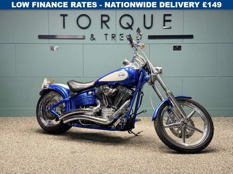 2008 08 HARLEY-DAVIDSON SOFTAIL ROCKER C FXCWC 1584CC - LOW MILES - VANCE HINES