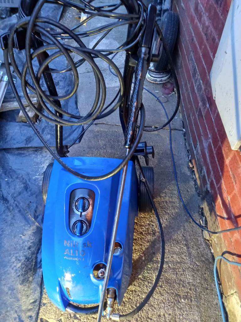 nilfisk alto poseidon 5 power full pressure washer ready for use 