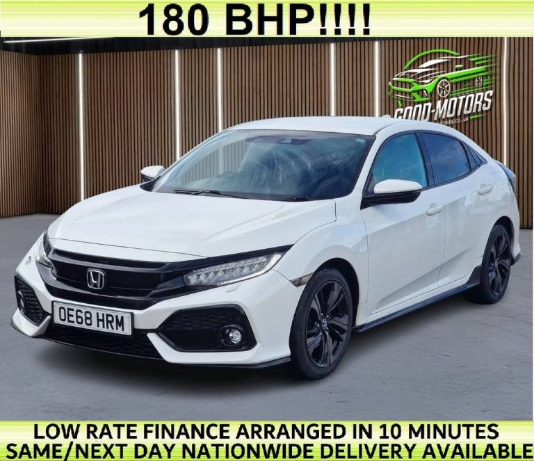 2018 68 HONDA CIVIC 1.5 VTEC TURBO GPF SPORT HATCHBACK 5DR PETROL MANUAL EURO 6 
