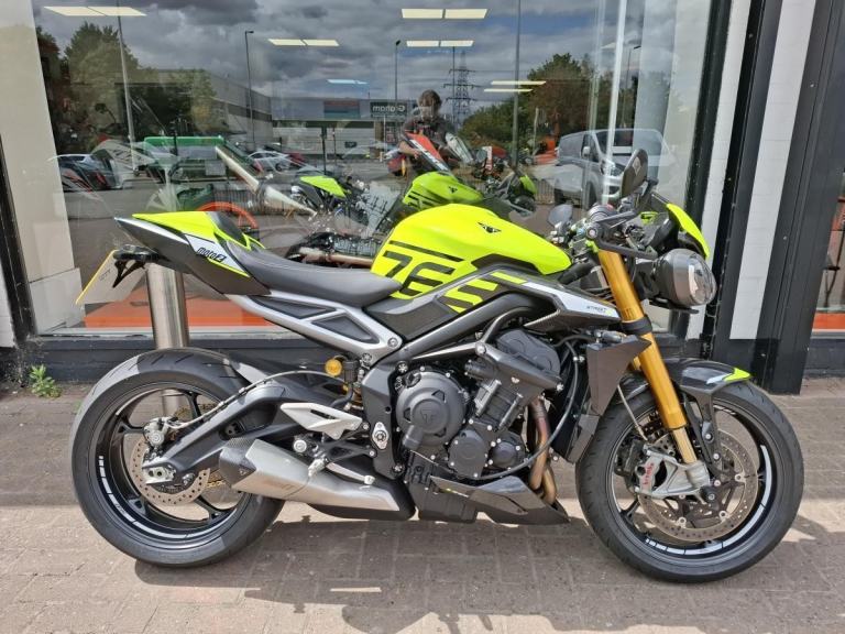 Triumph Street Triple RS Moto 2, 1875 Miles One Lady Owner