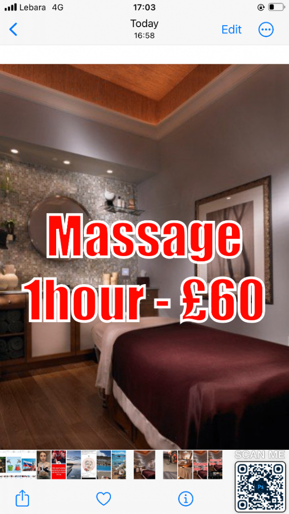 Deep Tissue/Swedish/Relaxing Massage in Central London