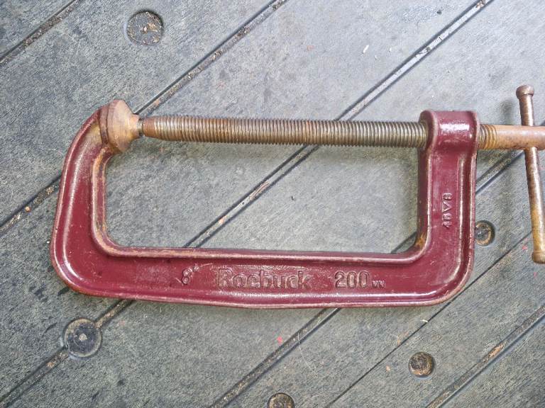 Roebuck 8" g clamp