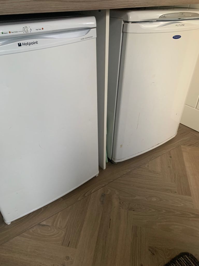 Under counter fridge and freezer  
