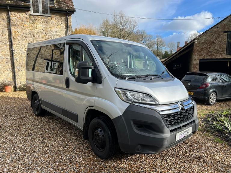 Citroen Relay Campervan 2.2L 2 Berth/Belt Double Bed Electric Hob Solar 142K