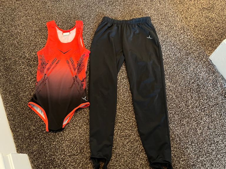 Children’s Gymnastic trousers and leotard 