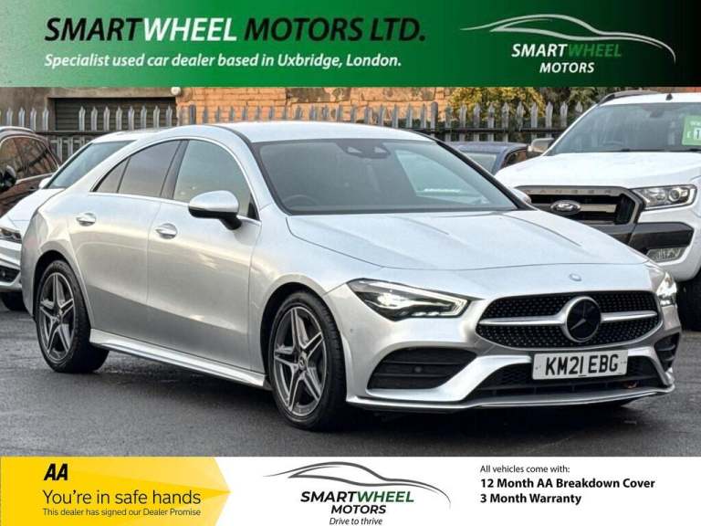 2021 Mercedes-Benz CLA 2.0 CLA220d AMG Line (Premium 2) Coupe 8G-DCT Euro 6 (s/s) 4dr COUPE Diese...