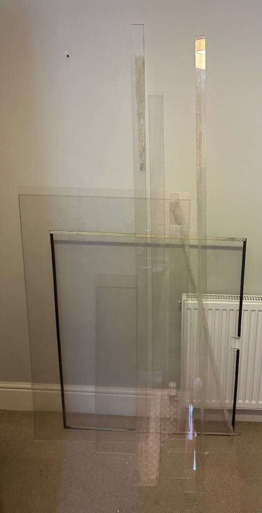 Perspex sheet secondary glazing arts and crafts 