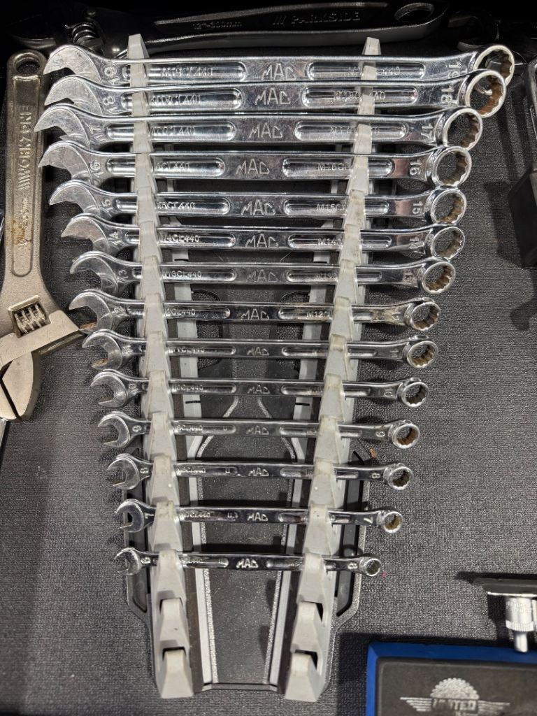 Mac Tools USA flank drive spanners 