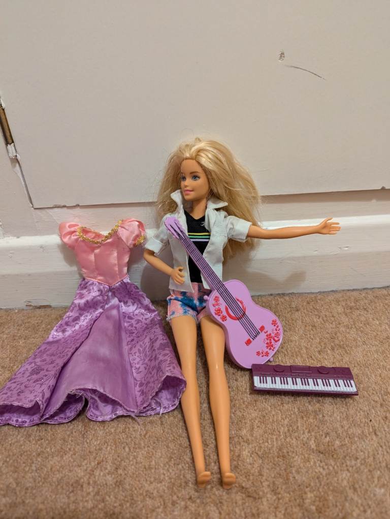 Barbie musician doll