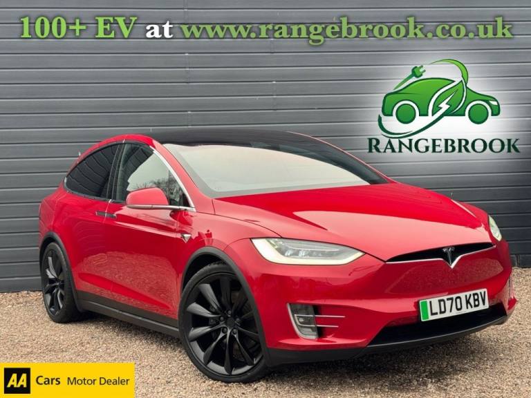 2020 70 TESLA MODEL X (DUAL MOTOR) LONG RANGE SUV 5DR ELECTRIC AUTO 4WDE